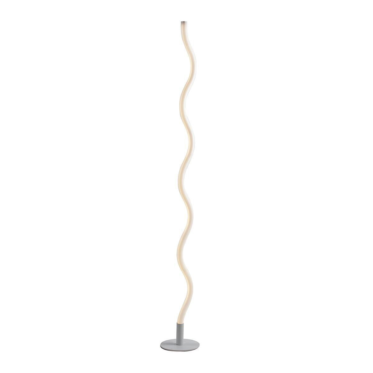 Piantana LED forma tubo in metallo bianco con diffusore in acrilico opaco 30W 4400LM luce natura 4000°k HEAVEN Piantana LED forma tubo in metallo bianco con diffusore in acrilico opaco 30W 4400LM luce natura 4000°k HEAVEN